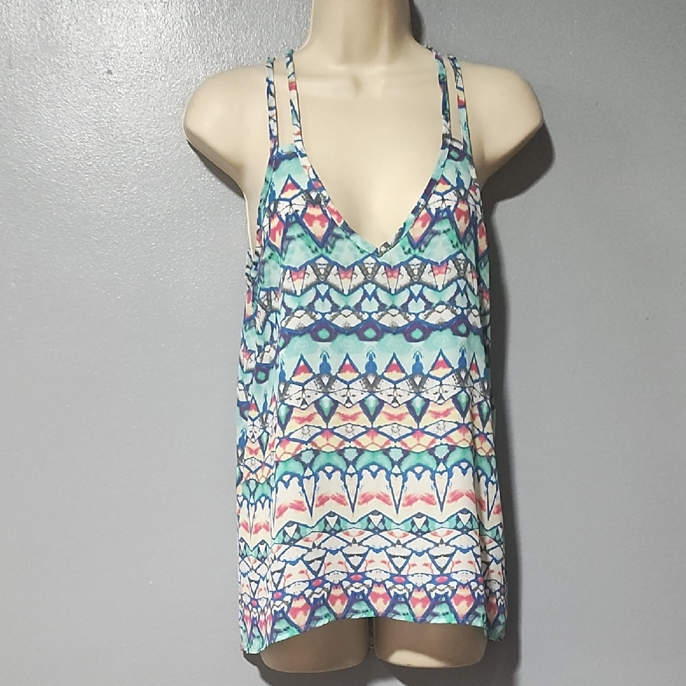 Everly Multicolor Patterned Women's Top - image 2